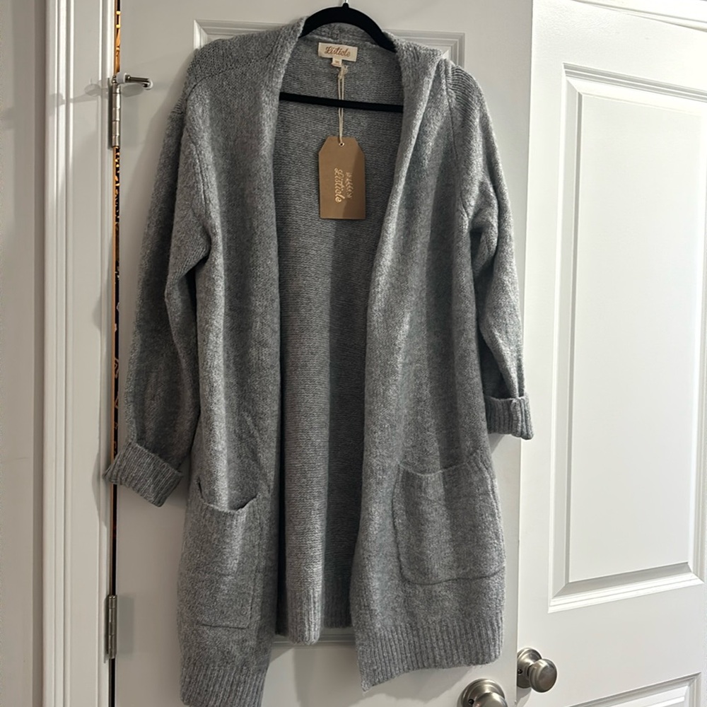 NWT duster sweater